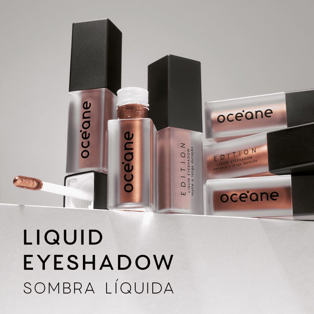 Sombra Líquida Rosa Matte - Liquid Eyeshadow Aura Océane Edition 4g - Imagem 3