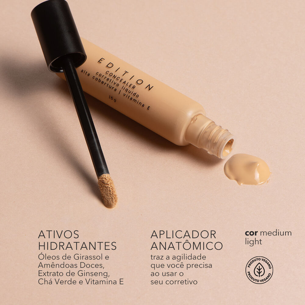 Corretivo Líquido Claro – Concealer Light Océane Edition 15g - Imagem 2