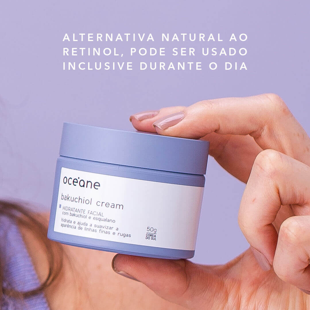 Hidratante Facial com Fito-Retinol e Esqualano - Bakuchiol Cream 50g - Imagem 3