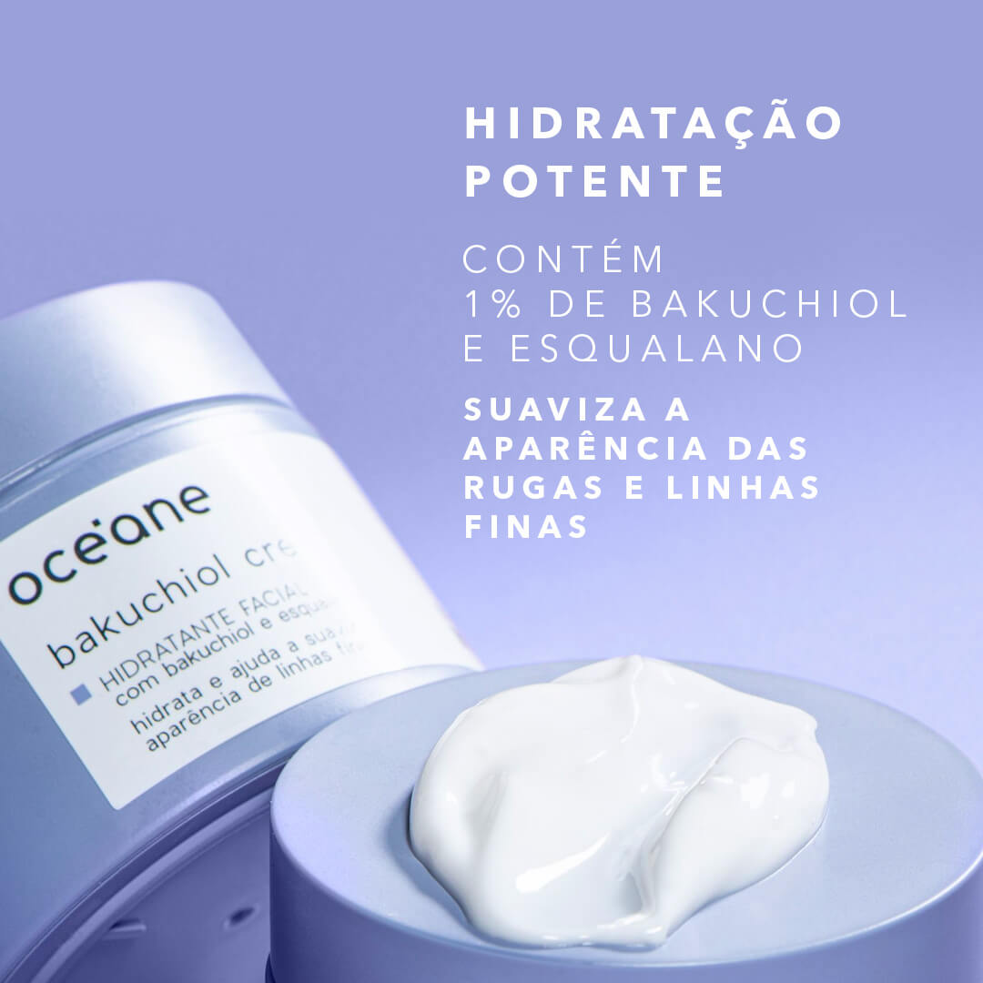 Hidratante Facial com Fito-Retinol e Esqualano - Bakuchiol Cream 50g - Imagem 6