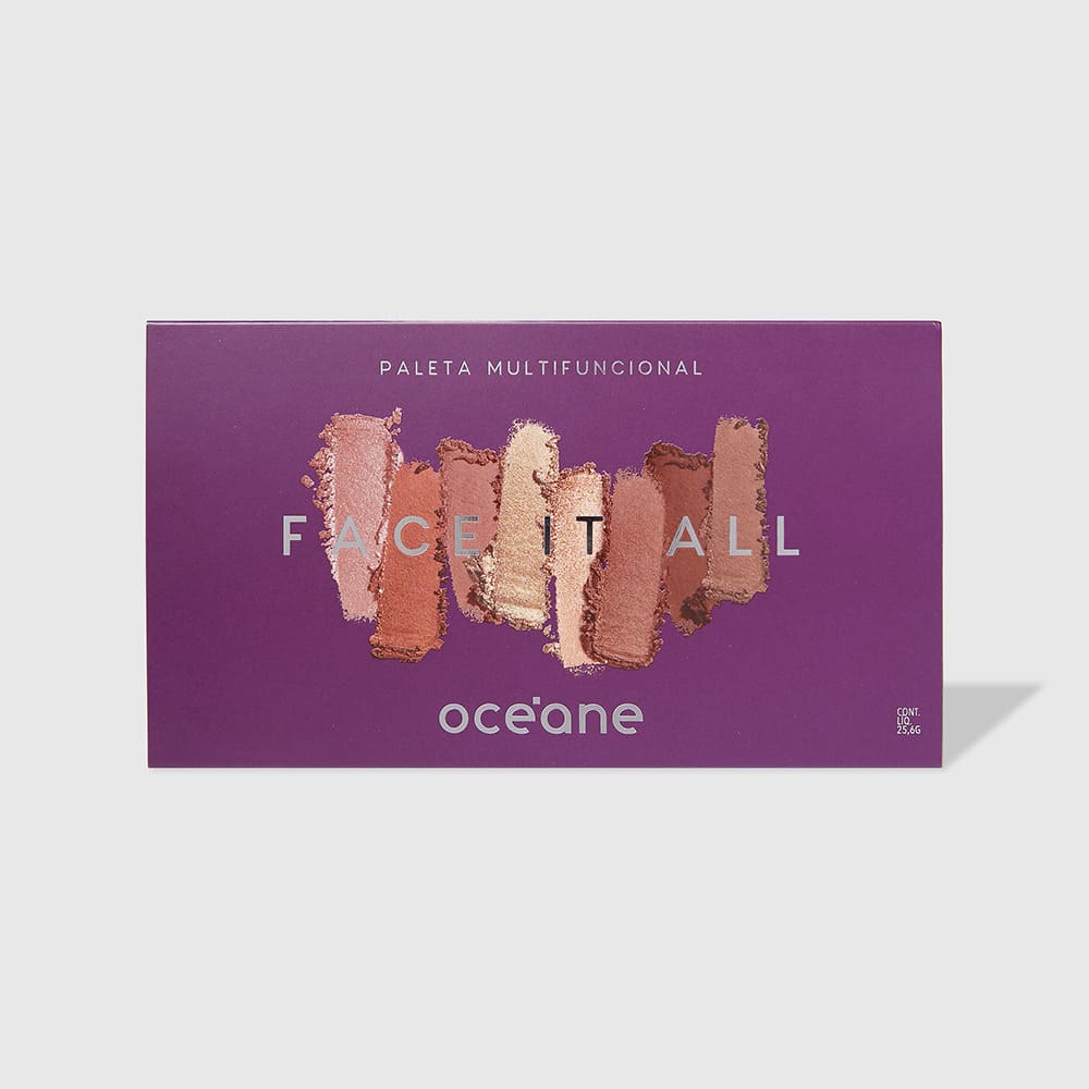 Paleta Multifuncional - Face It All Océane Purple 25,6g - Imagem 8