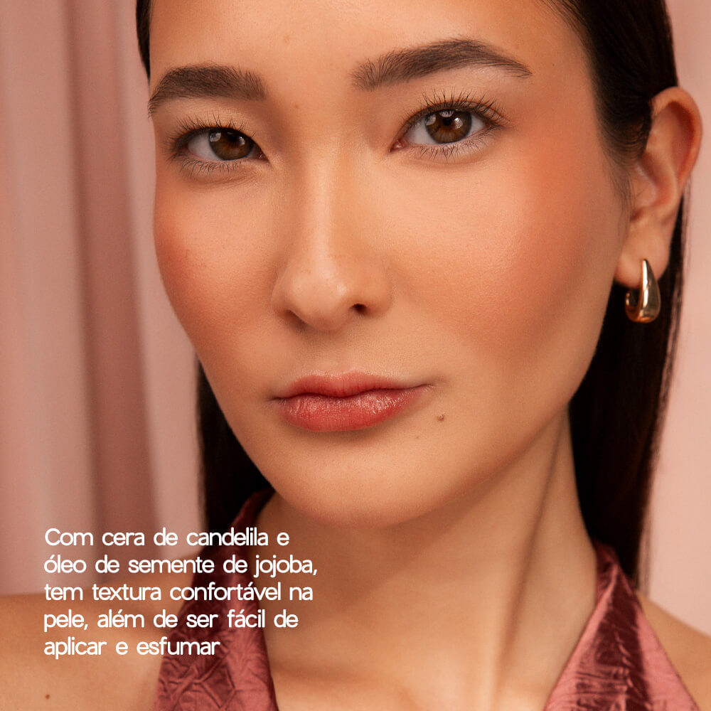 Blush em Bastão Cintilante Nude Rosado - Glow Blush Stick Dreamer Océane Edition 7g - Imagem 3