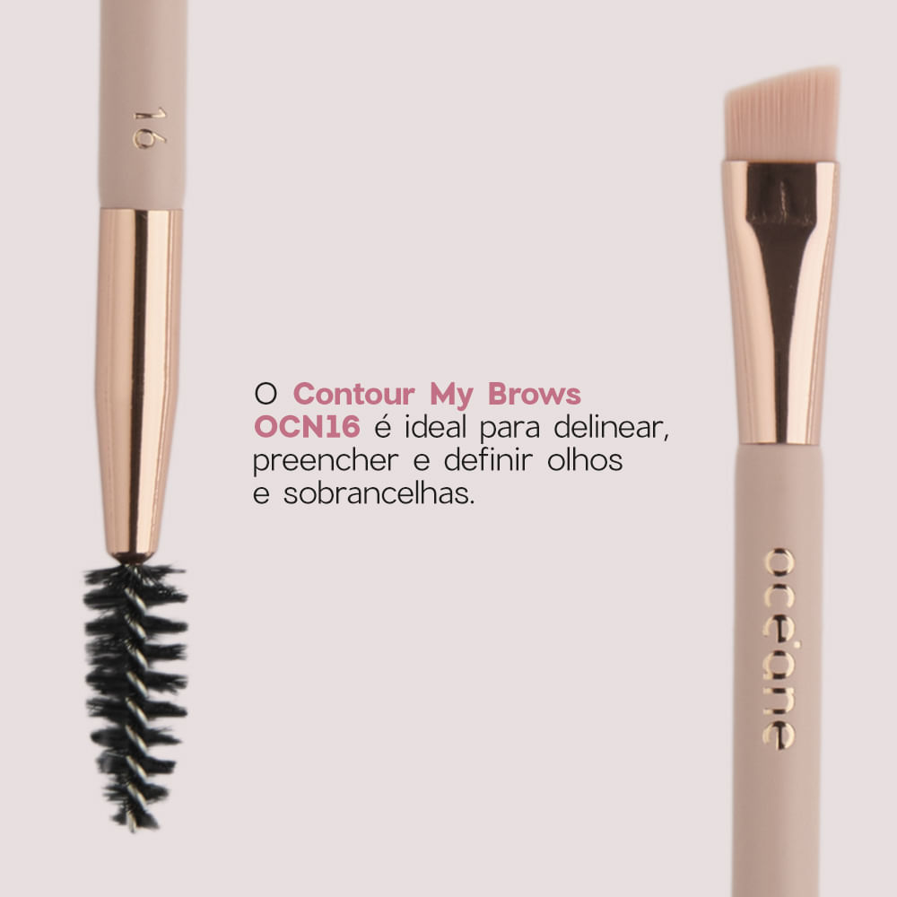 Mini Kit com 6 Pincéis para Olhos - Mini Eyebrush Kit - Imagem 8