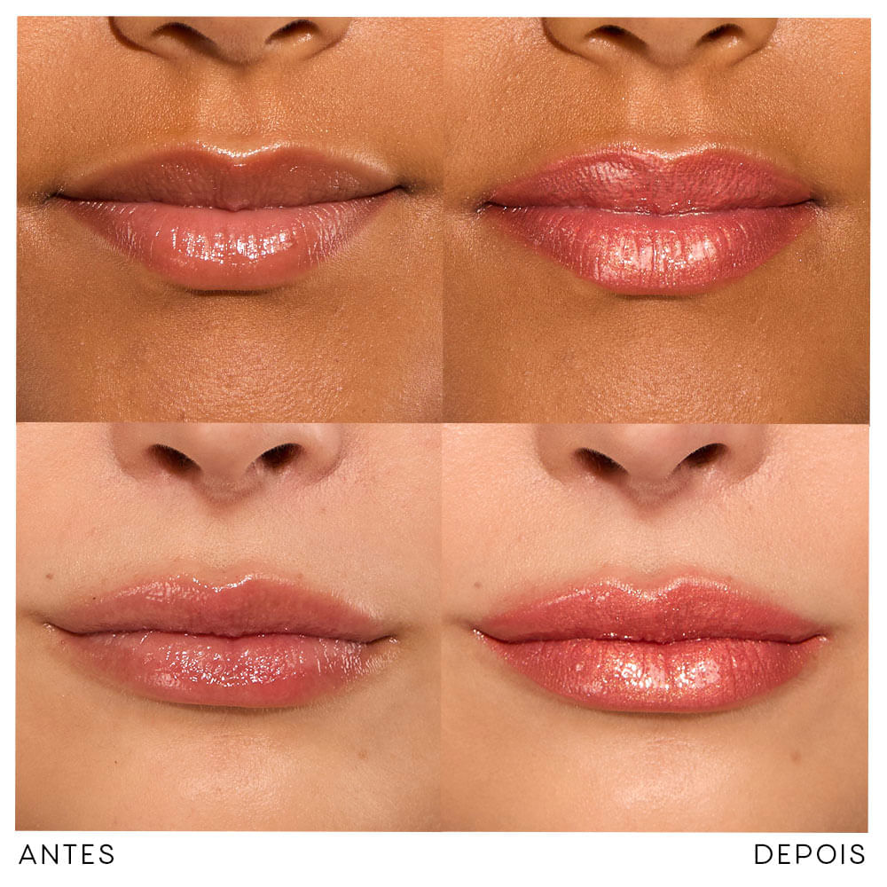 Brilho Labial Glossy - Glossy Me Rosé Pink Océane Edition 4g - Imagem 5