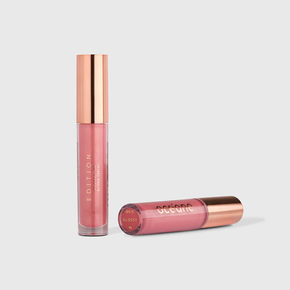 Brilho Labial Glossy - Glossy Me Rosé Pink Océane Edition 4g - Imagem 9