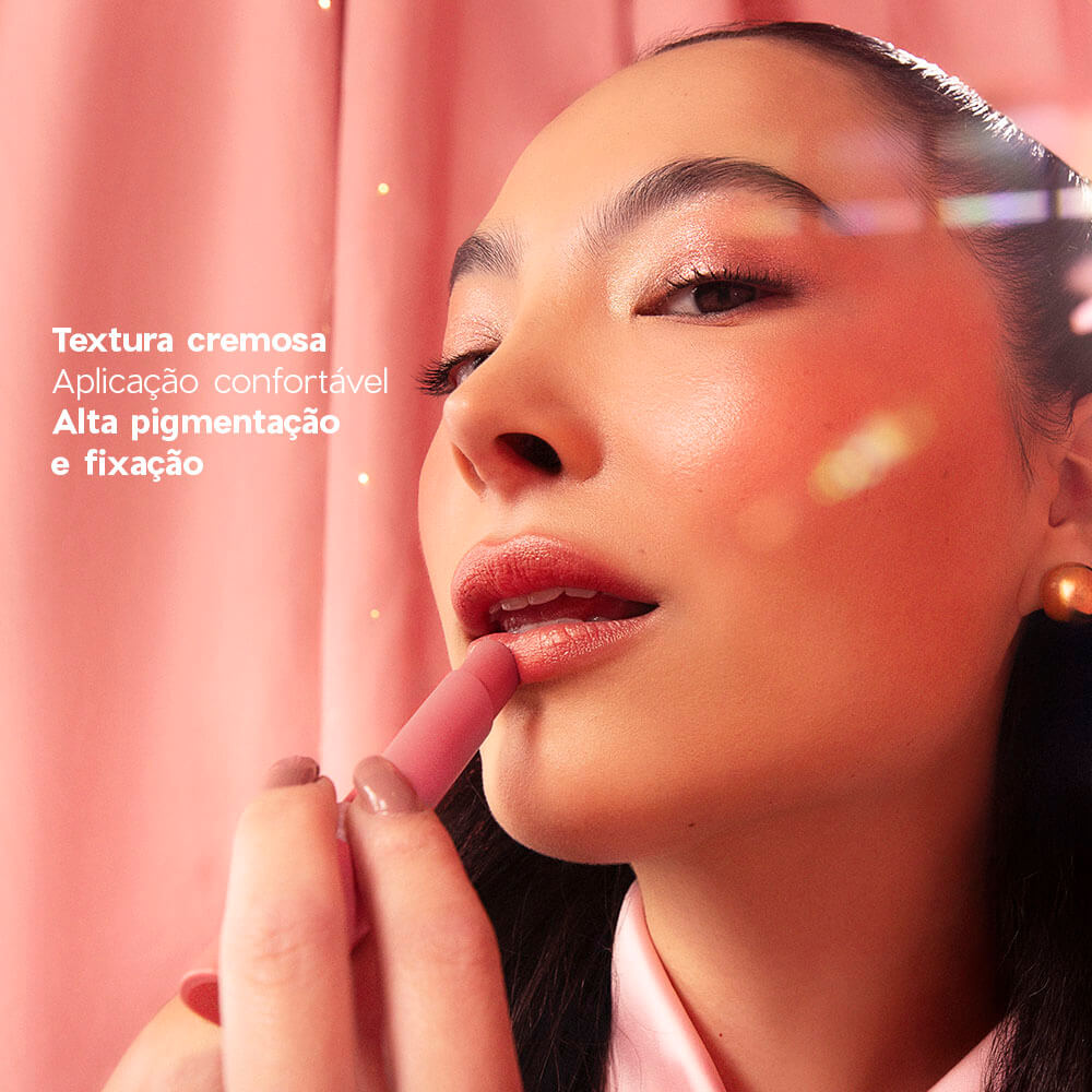Batom Glossy - The Lipstick Edition Rosé Pink Océane Edition 3,2g - Imagem 3