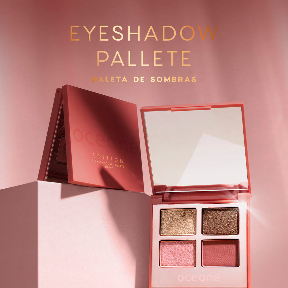 Paleta de Sombras - 4 Eyeshadow Glossy Océane Edition 4,5g - Imagem 2