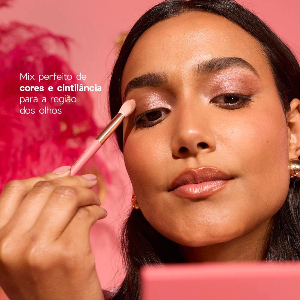 Paleta de Sombras - 4 Eyeshadow Glossy Océane Edition 4,5g - Imagem 3