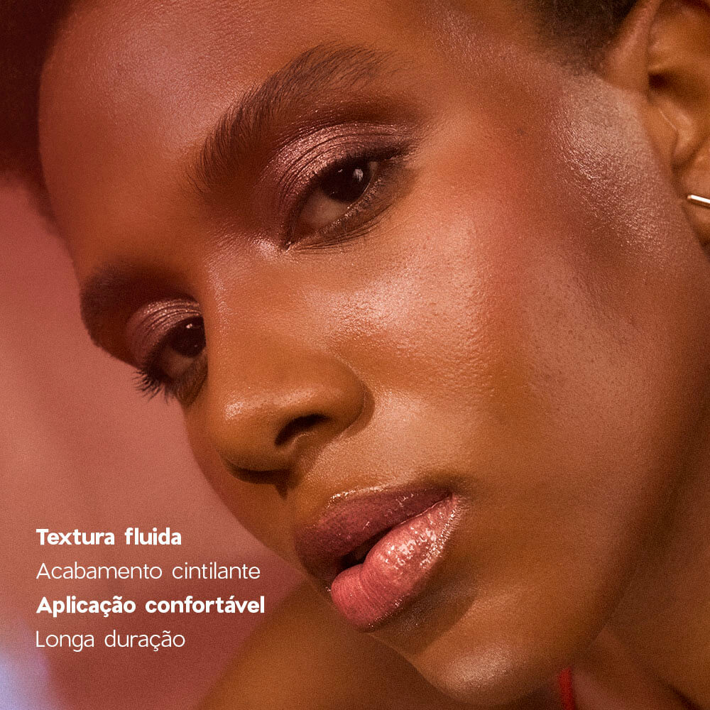 Blush Líquido Rosa Coral Pink - Liquid Blush Glossy Rose Pink Edition 20ml - Imagem 4