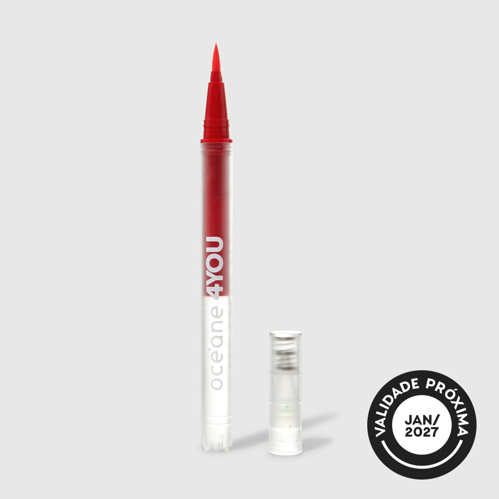 Caneta Delineadora Laranja - Flash Color Pen Neon Orange 4you 1,2ml
