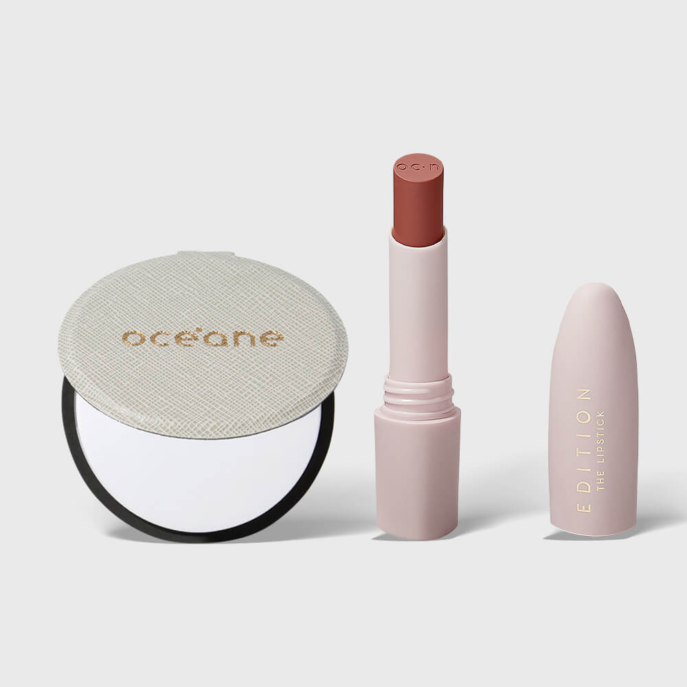 Kit Batom Nude + Espelho (2 Produtos)