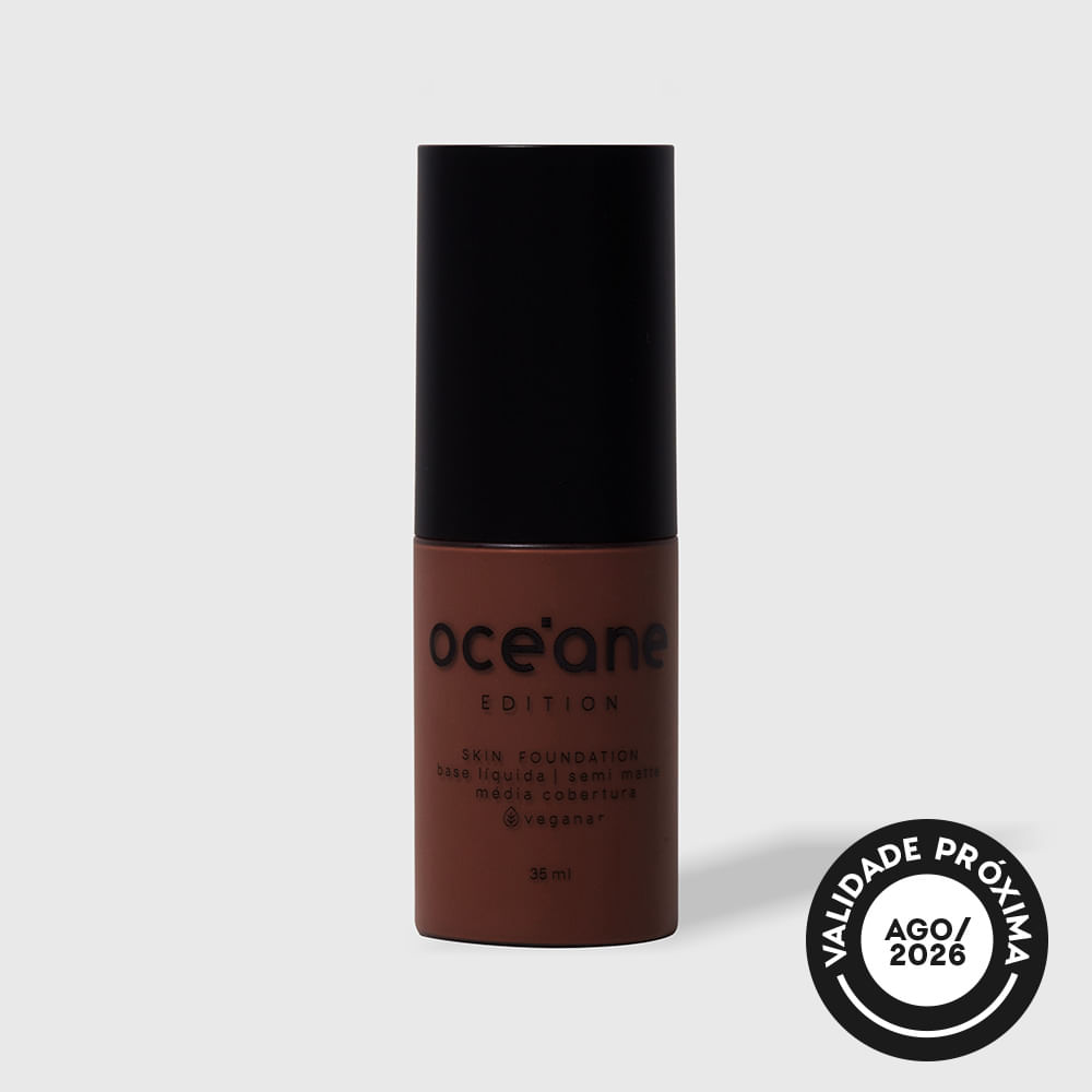 Base Líquida Escura Semi-Matte – Skin Foundation 550d Océane Edition 35ml